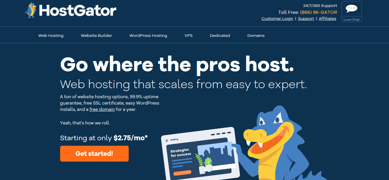 hostgator hosting 